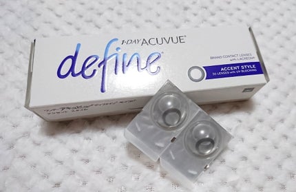 ワンデーアキュビュー®ディファイン®モイスト®/アキュビュー® ディファイン®/ワンデー(1DAY)カラコンを使ったクチコミ(1枚目)
