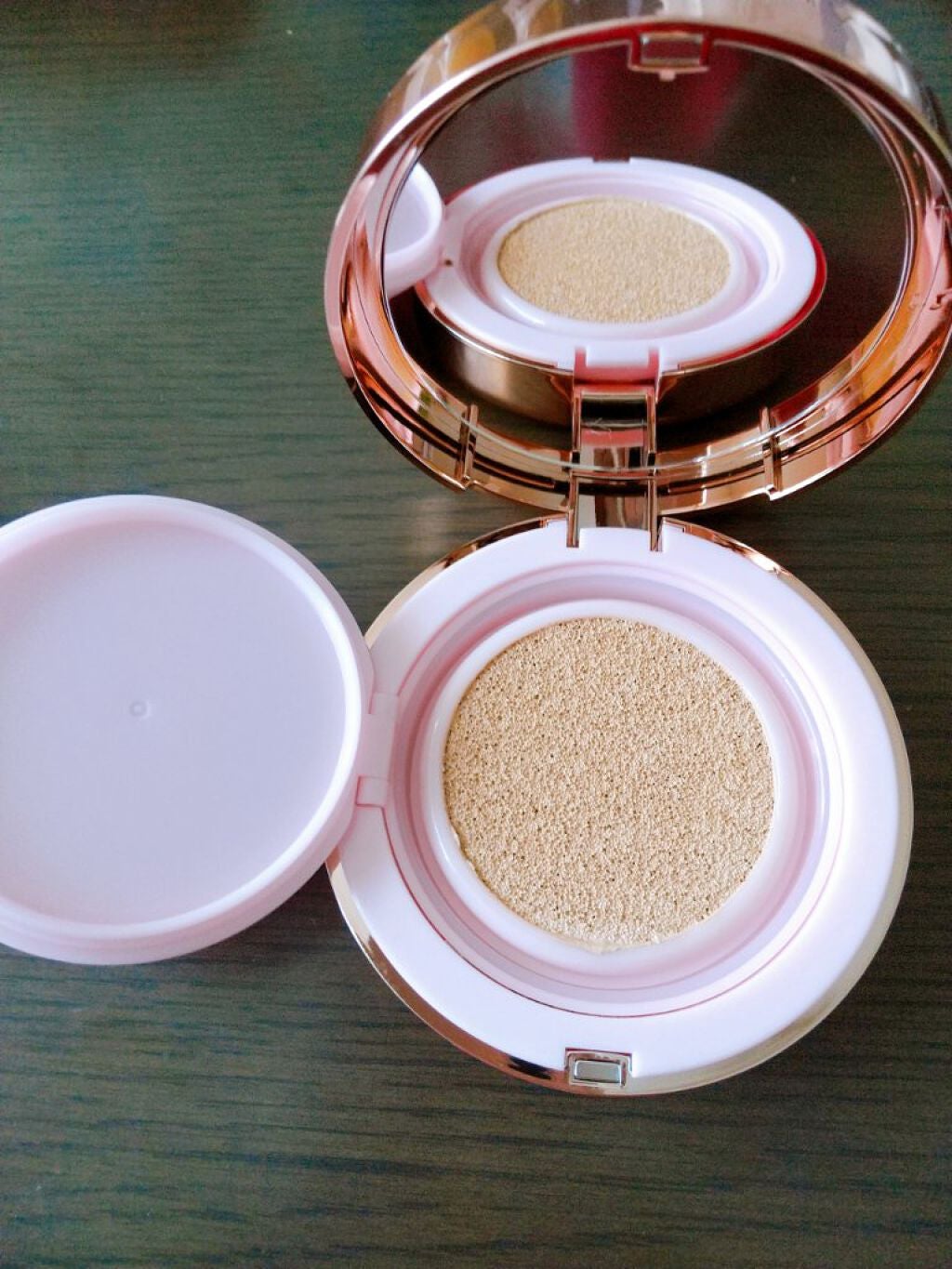 ピンクティーツリーカバークッション/APLIN/クッションファンデーションを使ったクチコミ(2枚目)