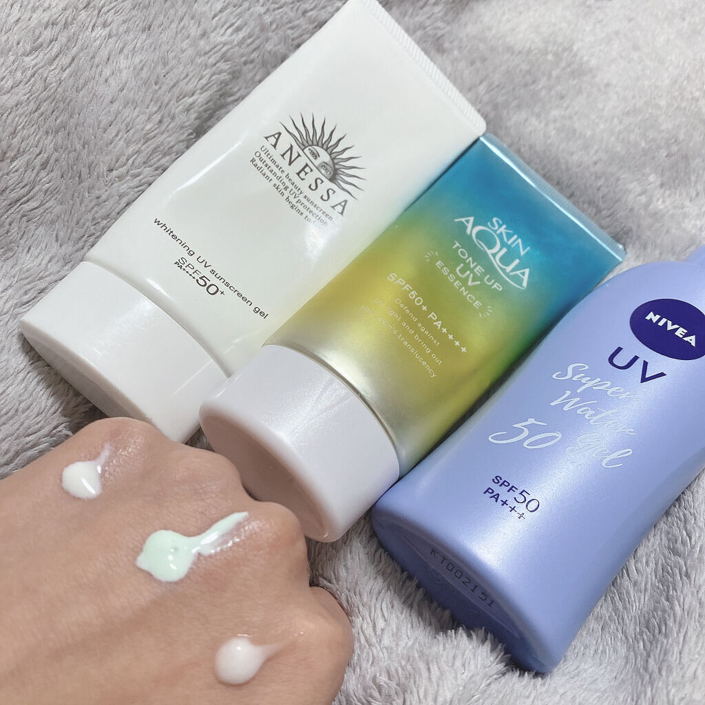 ホワイトニングUV ジェル AA/アネッサ/日焼け止め・UVケアを使ったクチコミ（2枚目）