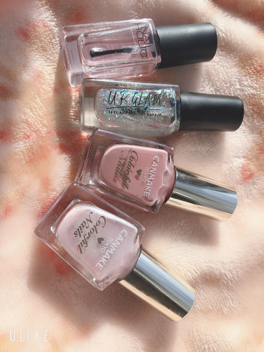 UR GLAM　COLOR NAIL SELECTION CL1＜グリッターカラー＞/U R GLAM/マニキュアを使ったクチコミ（2枚目）