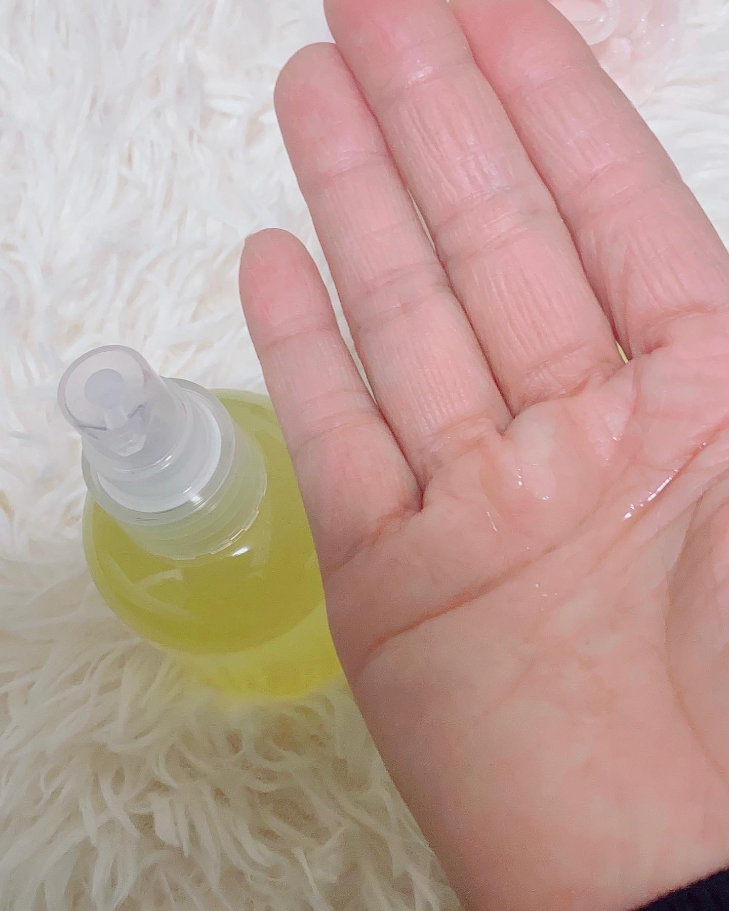 マルチ プロテクションオイル/ミューツへアタッチ/ヘアオイルを使ったクチコミ（3枚目）