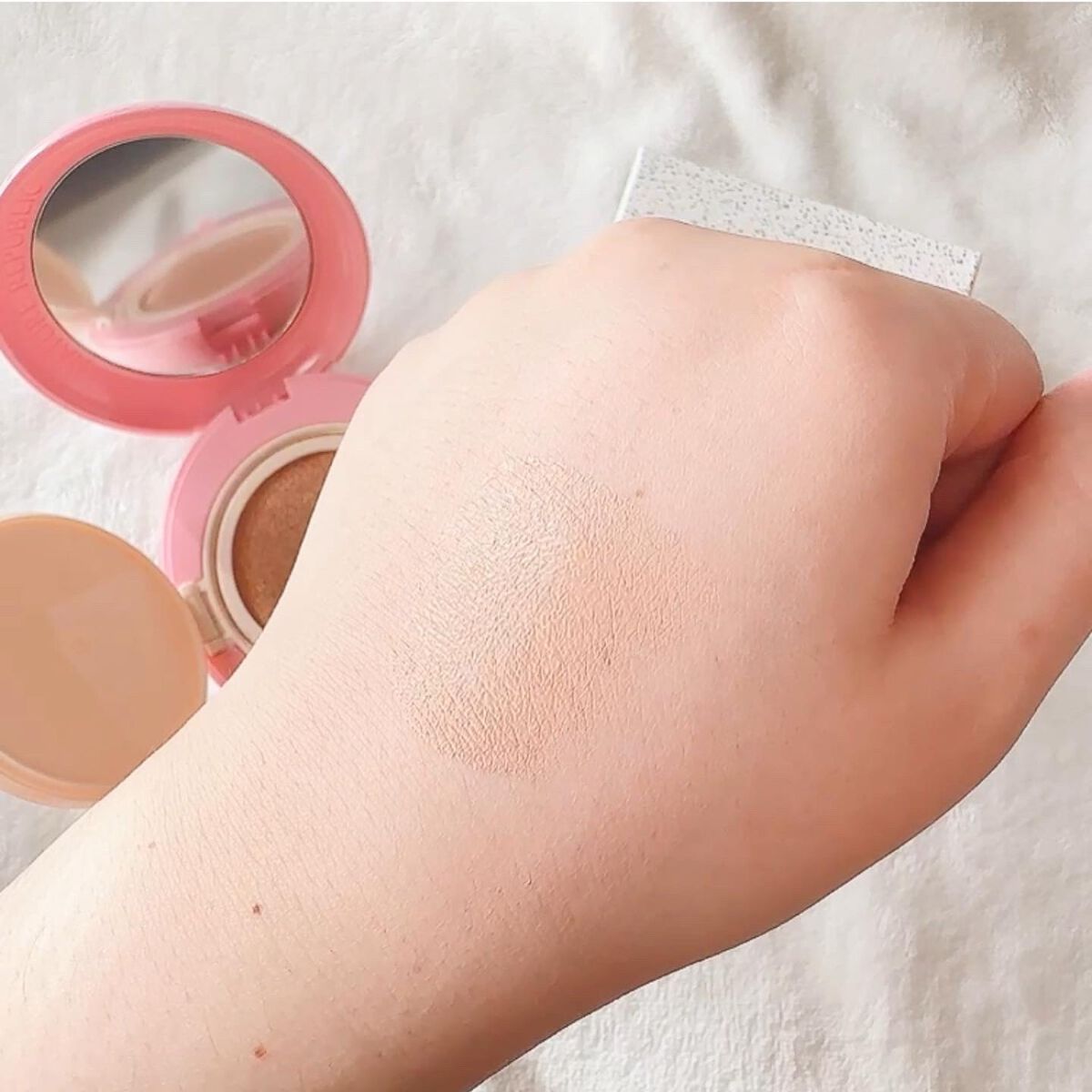 PROBIOエッセンスクッション/ネイチャーリパブリック/クッションファンデーションを使ったクチコミ(6枚目)