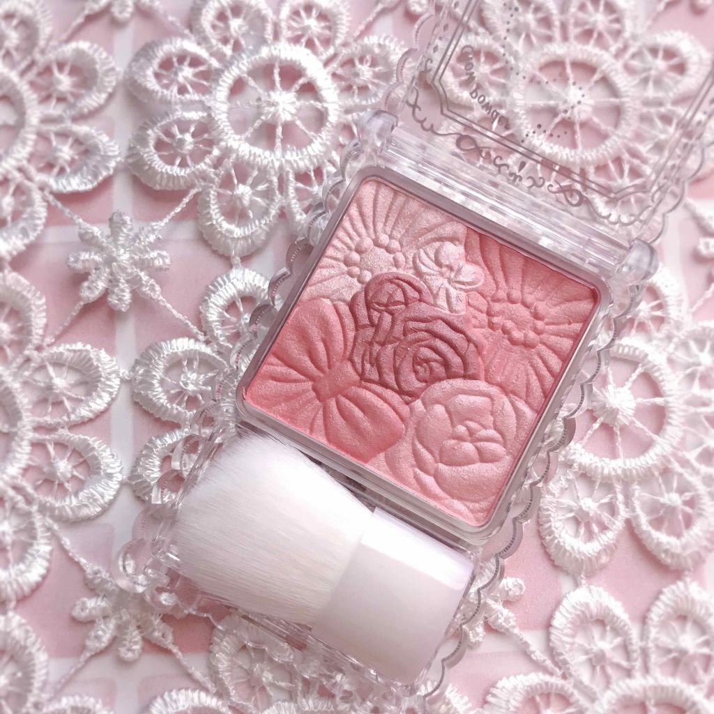 グロウフルールチークス/キャンメイク/パウダーチークを使ったクチコミ(1枚目)