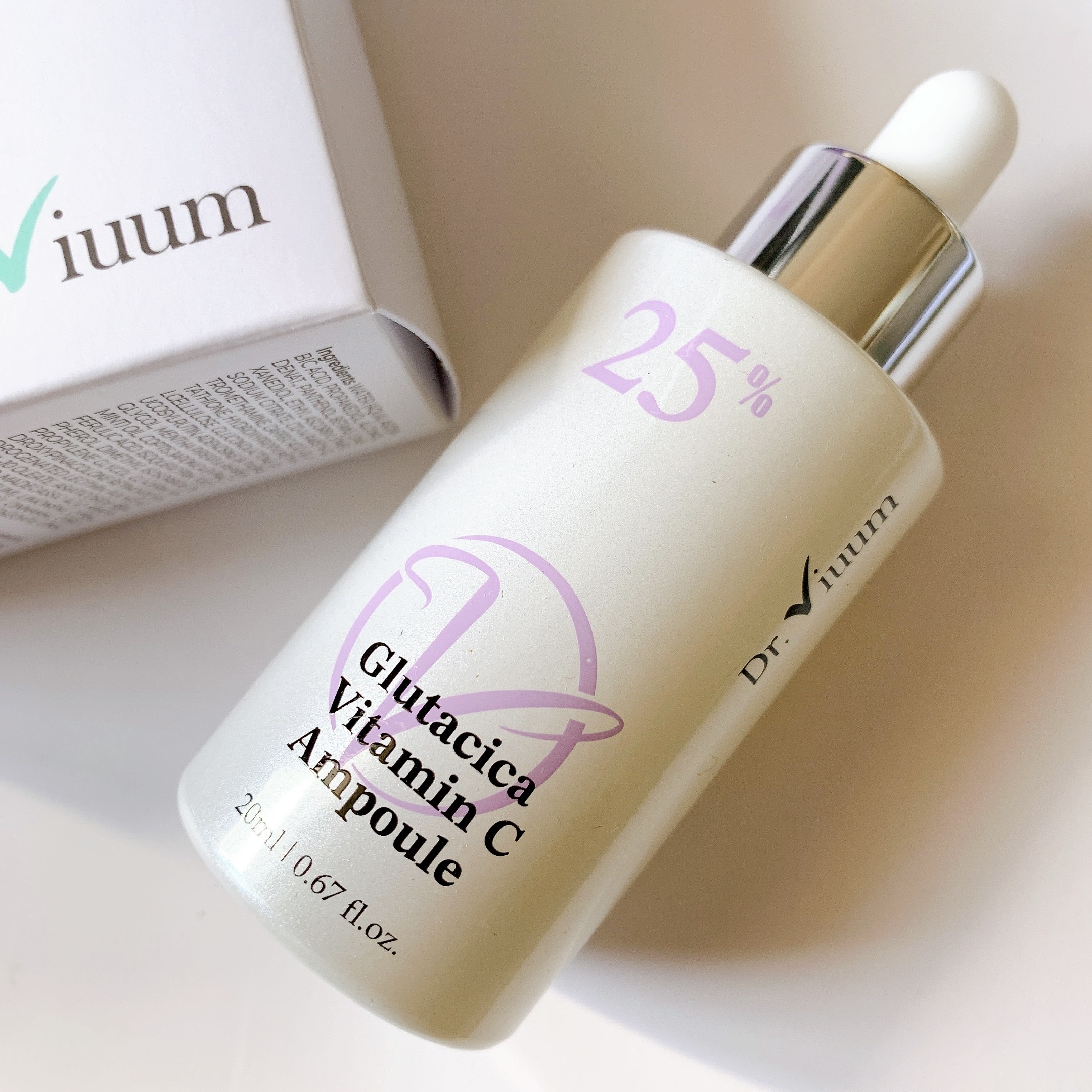 グルタシカ Vセラム/Dr.Viuum/美容液を使ったクチコミ（1枚目）