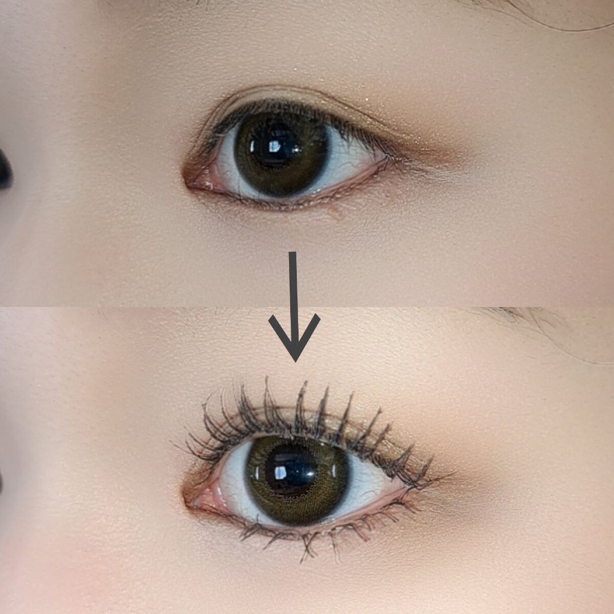 愛ラッシュマスカラR 03 アイドルクリアブラック【新】/b idol/マスカラを使ったクチコミ（3枚目）