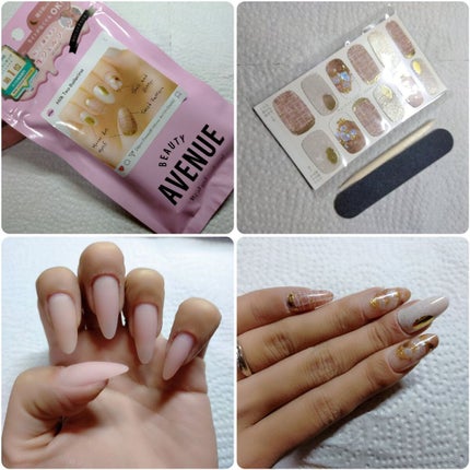 リアルジェルネイルシール/BEAUTY AVENUE/ネイルシールを使ったクチコミ(2枚目)