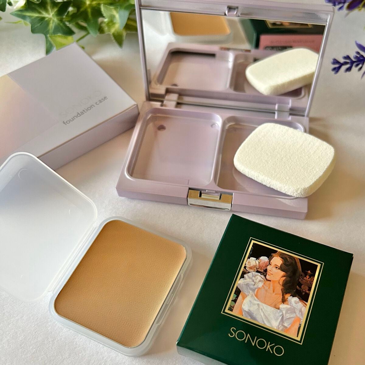 SONOKO ファンデーション しっとりタイプ/SONOKO/クリーム・エマルジョンファンデーションを使ったクチコミ(1枚目)