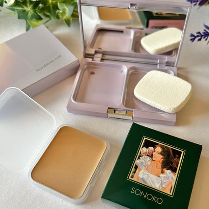SONOKO SONOKO ファンデーション しっとりタイプのクチコミ「〰️〰️〰️〰️〰️〰️〰️〰️〰️〰️〰️〰️〰️
SONOKOファンデーション
.....」(1枚目)