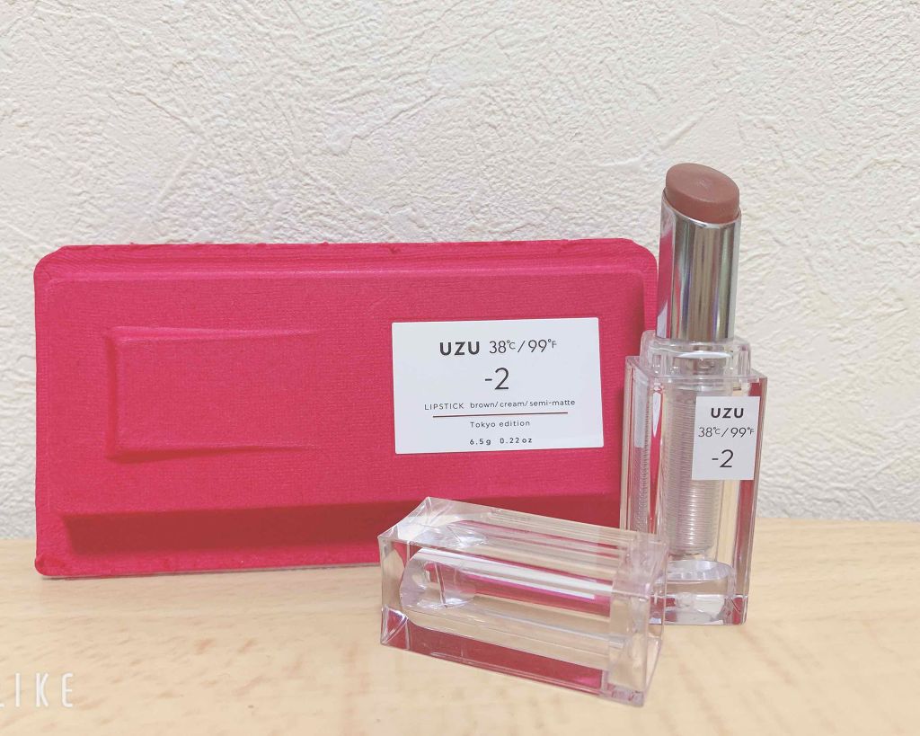  38°C / 99°F Lipstick <TOKYO>/UZU BY FLOWFUSHI/口紅を使ったクチコミ（3枚目）