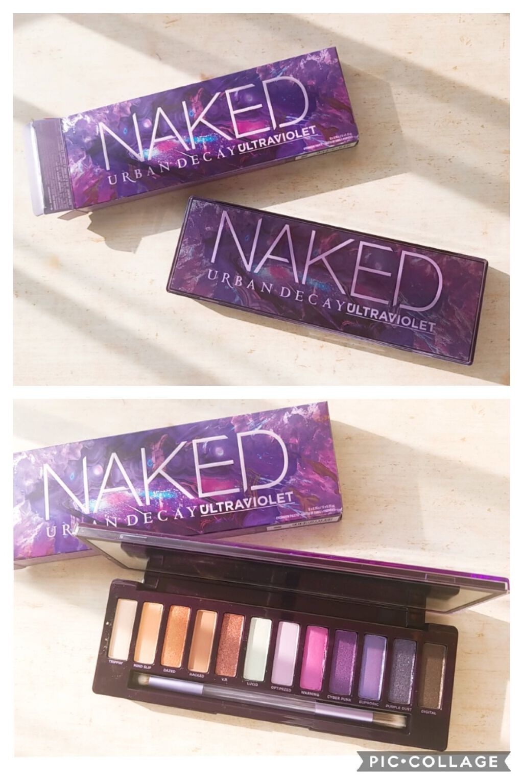 NAKED ULTRAVIOLET/アーバンディケイ/アイシャドウパレットを使ったクチコミ(2枚目)