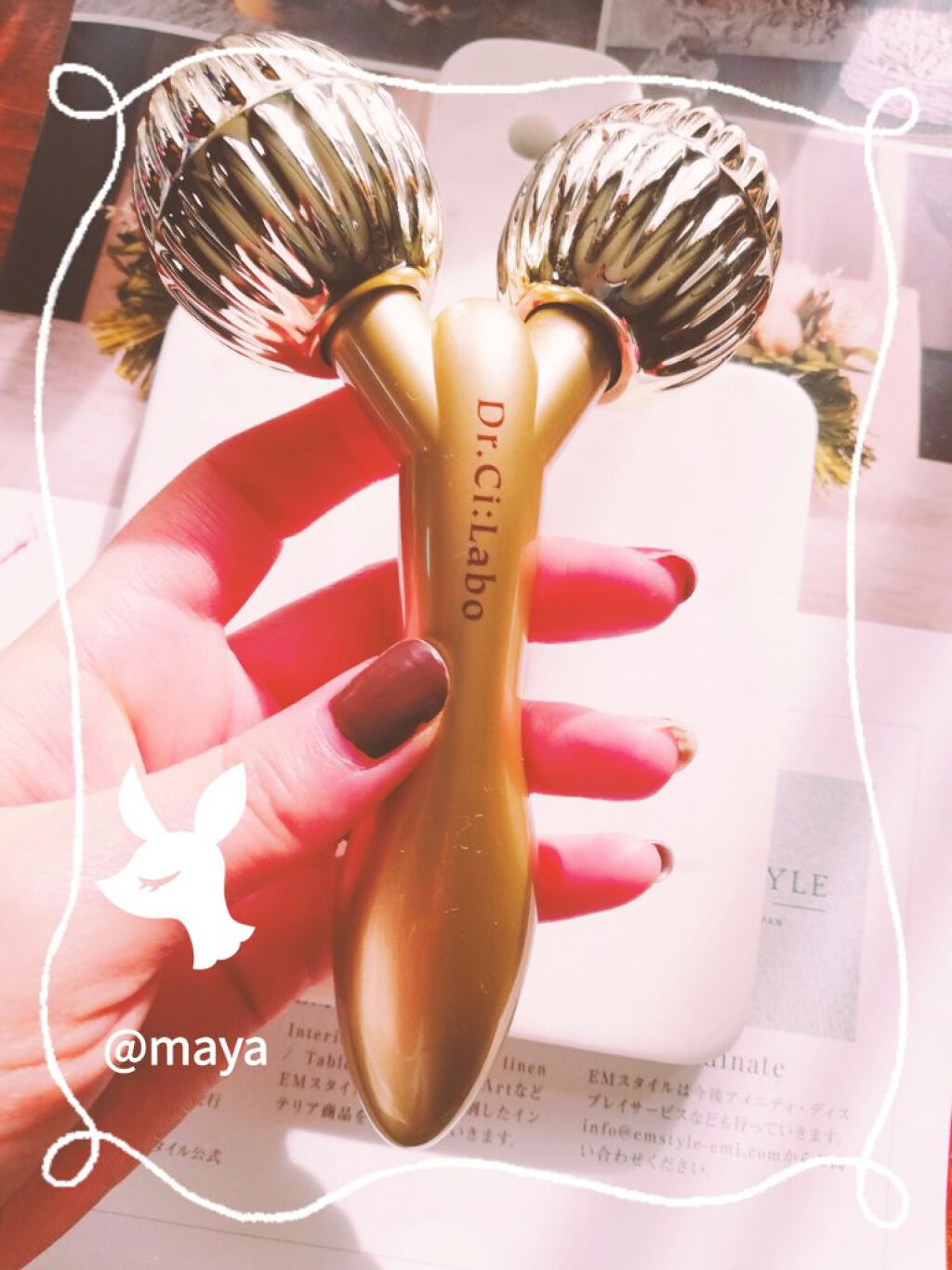 Dr.Ci Labo - 光美顔器、美顔ローラー 試してみた】フェイスローラー ドクターシーラボⓇのリアルな