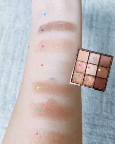 UR GLAM　BLOOMING EYE COLOR PALETTE/U R GLAM/アイシャドウパレットを使ったクチコミ（3枚目）