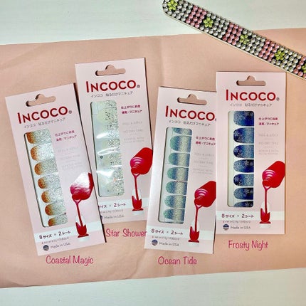 INCOCO インココ  マニキュアシート/インココ/ネイルシールを使ったクチコミ(2枚目)