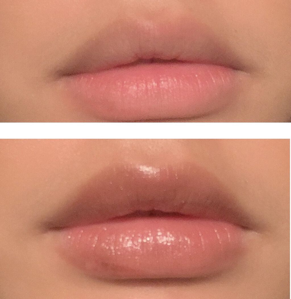 ミラーレスティントルージュ 01 シークレットカシス/レディット/リップティントを使ったクチコミ（3枚目）