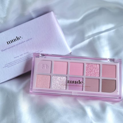 MDショールモーメント アイシャドウパレット 04 ライラックモ―メント/mude/アイシャドウパレットを使ったクチコミ(1枚目)