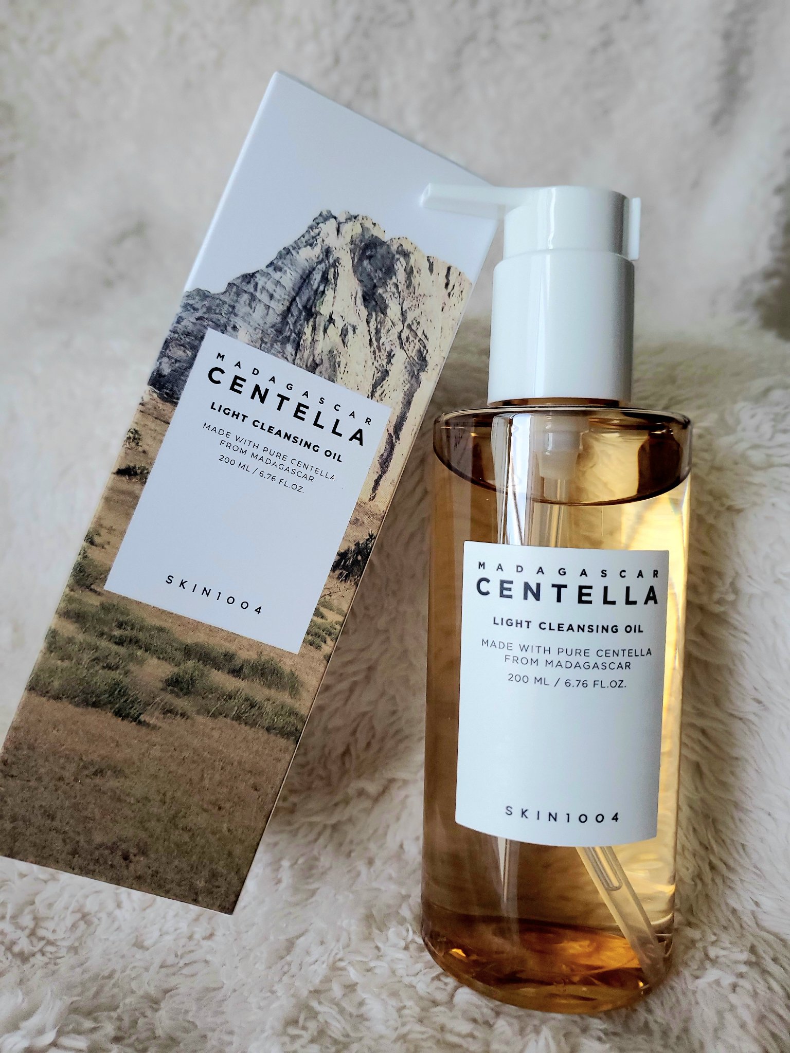 センテラ ライトクレンジングオイル/SKIN1004/オイルクレンジングを使ったクチコミ（1枚目）