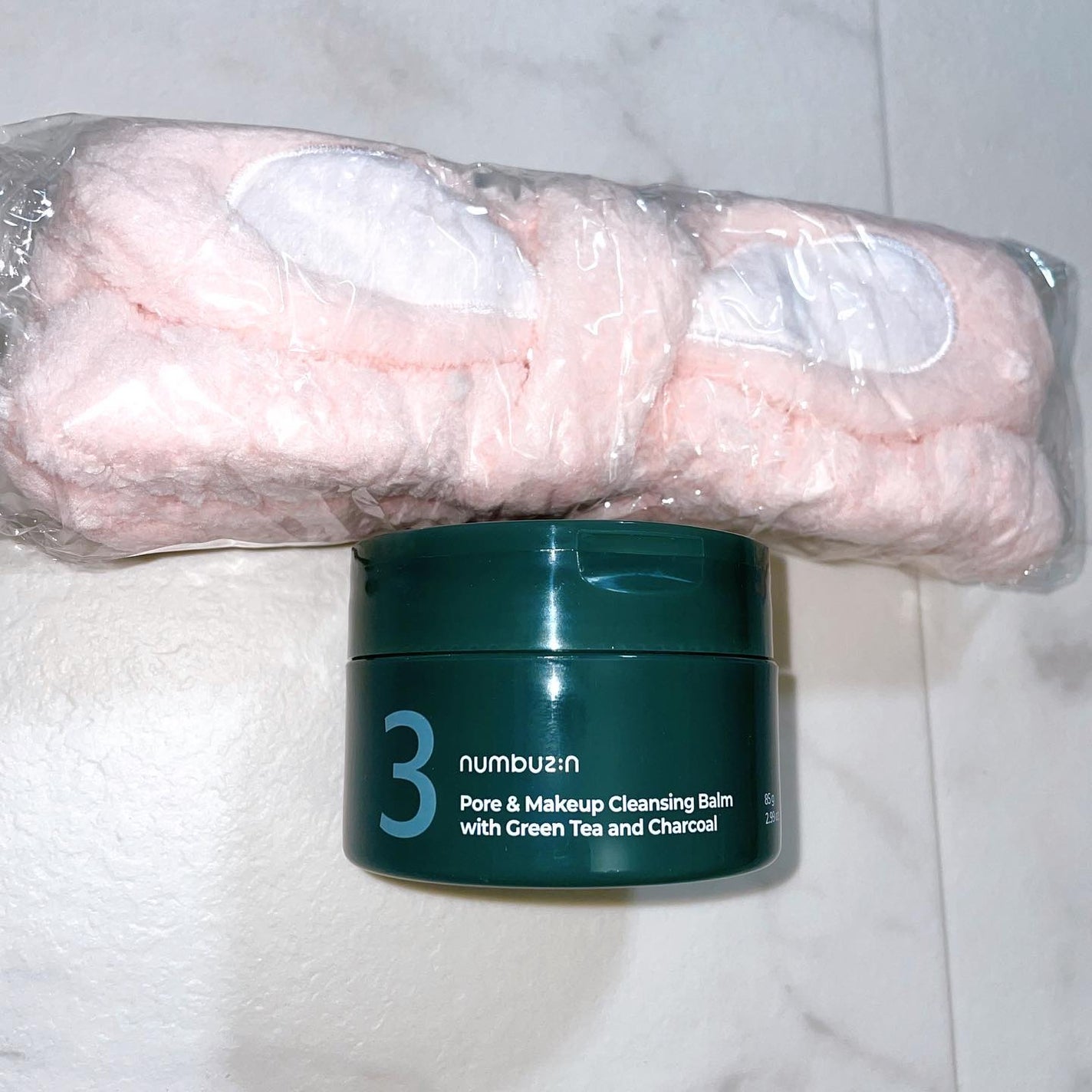 3番 緑茶炭毛穴パッククレンジングバーム/numbuzin/クレンジングバームを使ったクチコミ(2枚目)