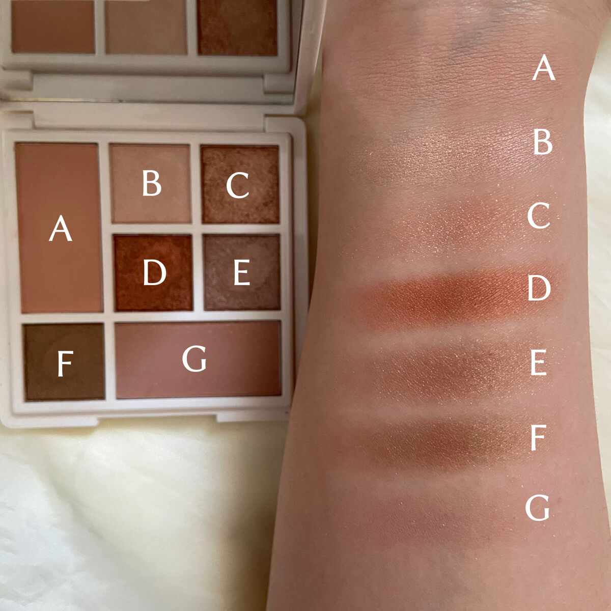 ラブ・ライナー ドラマティックガーデンコレクション カラーパレット ＜アイシャドウ＞ アンバームード/ラブ・ライナー/アイシャドウパレットを使ったクチコミ（3枚目）