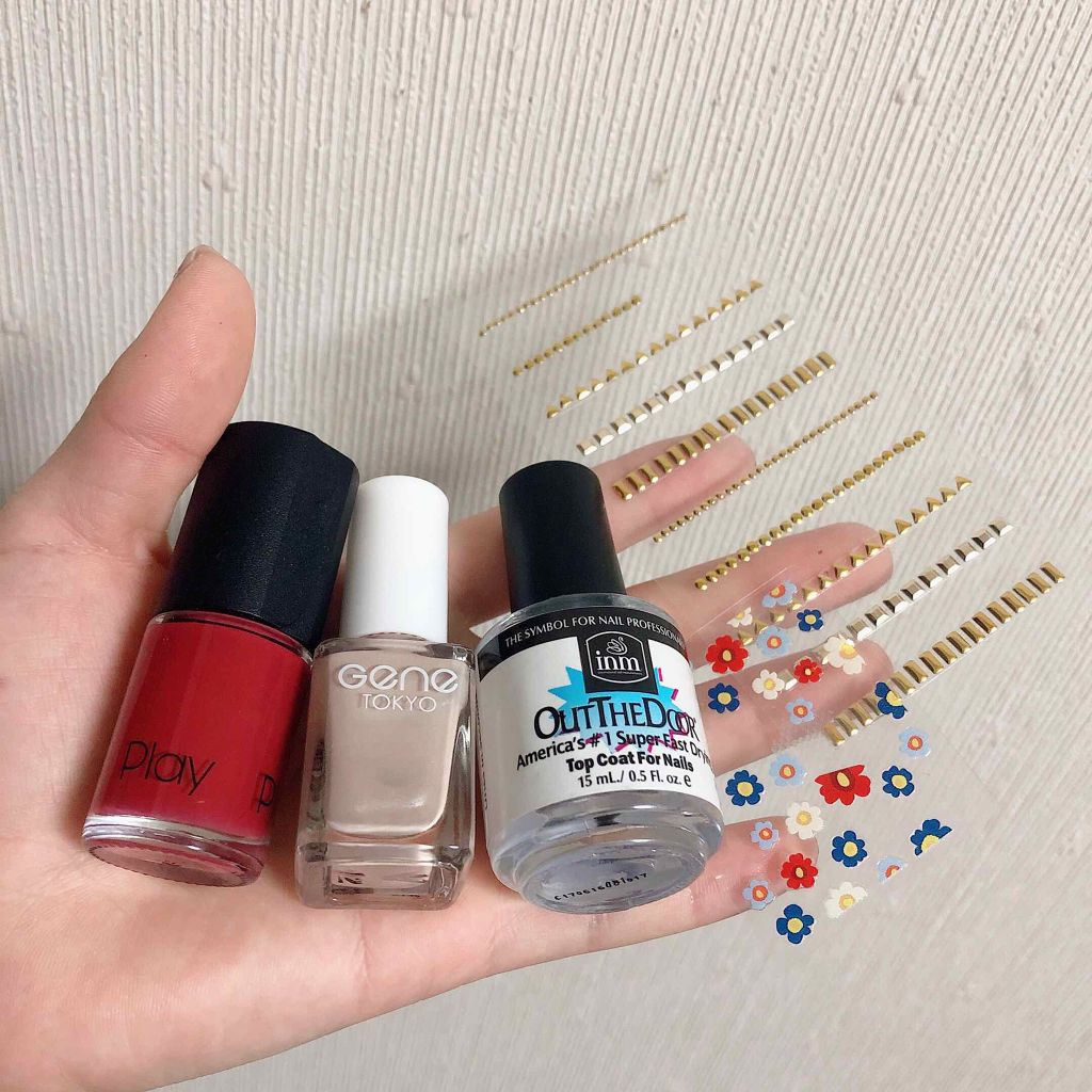 ネイルシール/DAISO/ネイルシールを使ったクチコミ（3枚目）