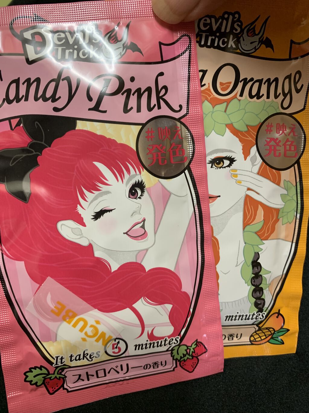 デビルズトリック/クイスクイス/ヘアカラーを使ったクチコミ（1枚目）