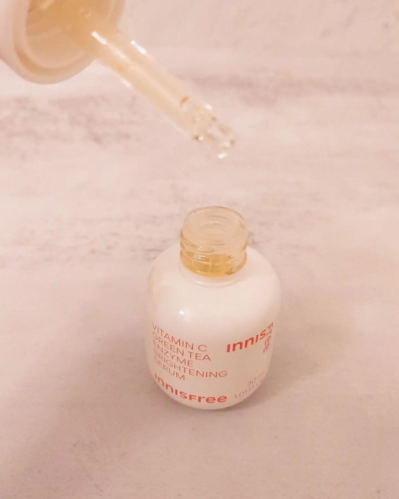 ビタC グリーンティーエンザイム ブライト セラム/innisfree/美容液を使ったクチコミ(2枚目)