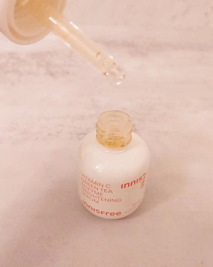 ビタC グリーンティーエンザイム ブライト セラム/innisfree/美容液を使ったクチコミ(2枚目)