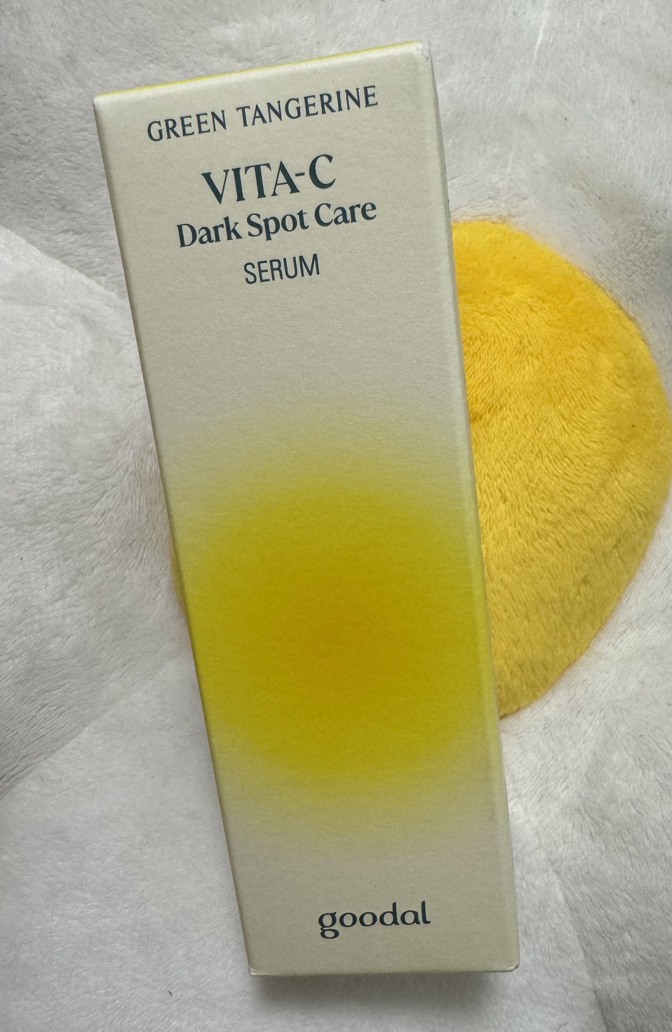 グリーンタンジェリン ビタC ダークスポットケアセラム/goodal/美容液を使ったクチコミ（3枚目）
