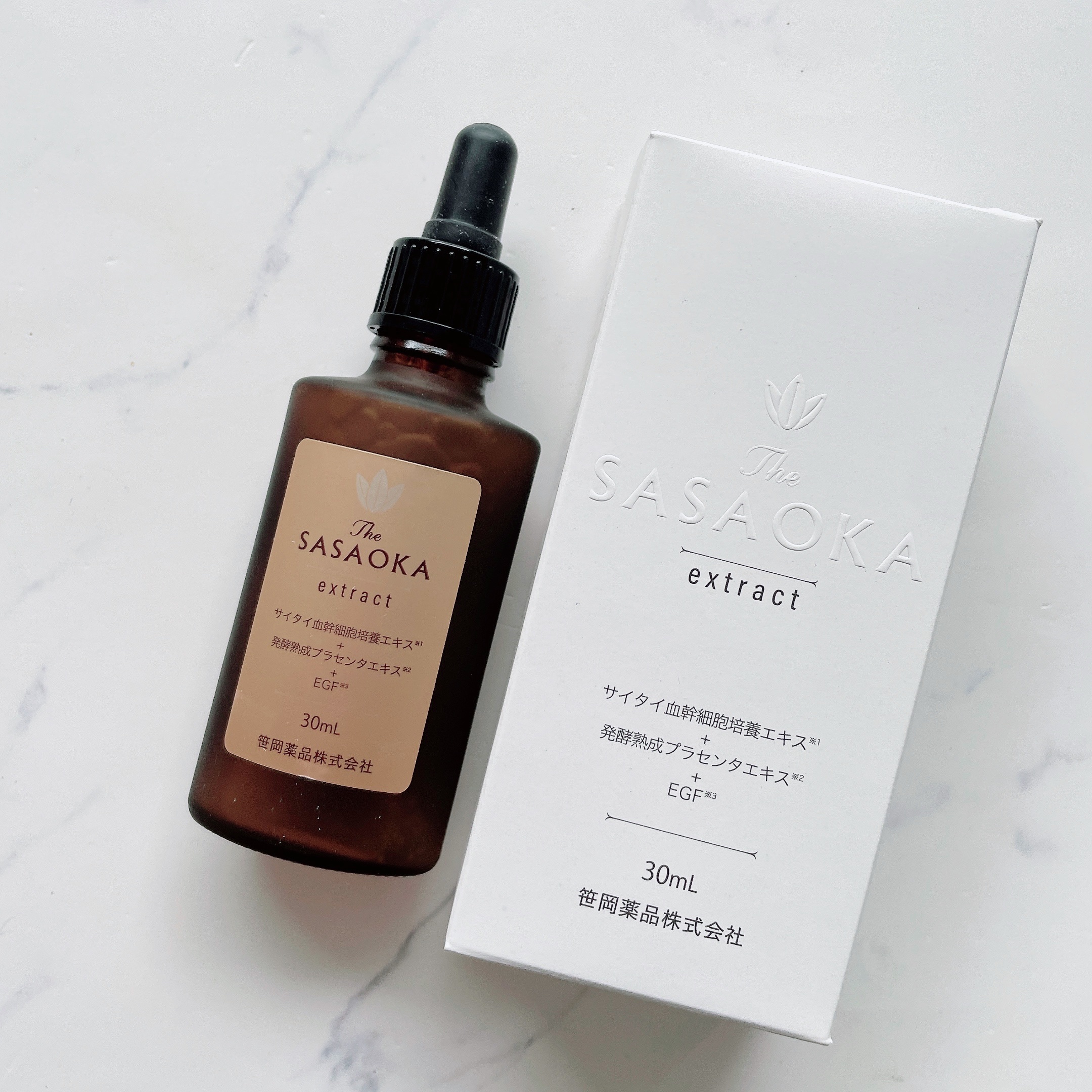 笹岡プレミアム原液/笹岡薬品/美容液を使ったクチコミ（2枚目）