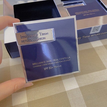 イミュニティタイムリターンクッション/Immunity Time/クッションファンデーションを使ったクチコミ(2枚目)