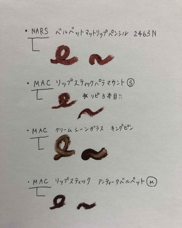 リップスティック/M・A・C/口紅を使ったクチコミ（2枚目）