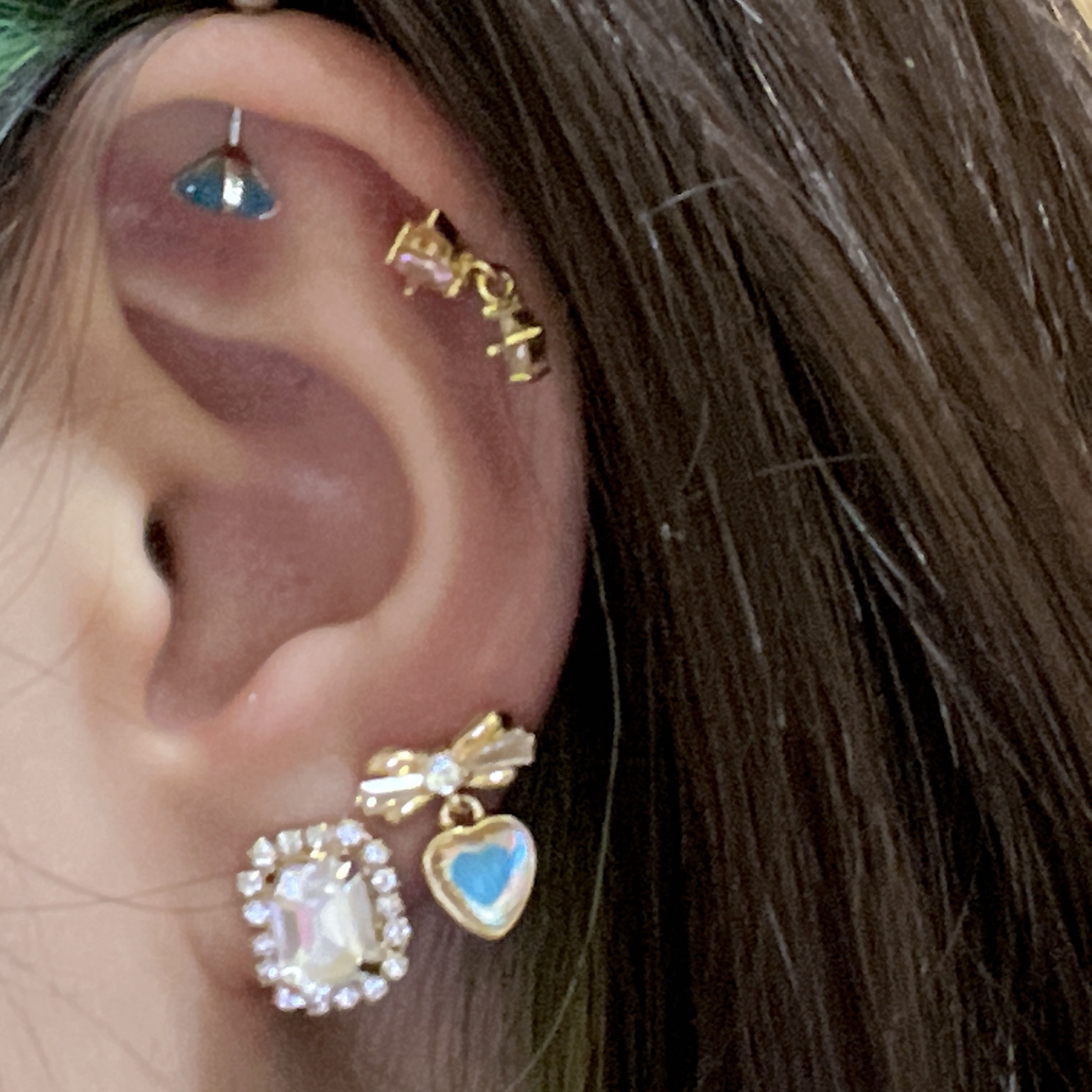 ピアス(THREEPPY)/DAISO/その他を使ったクチコミ（1枚目）