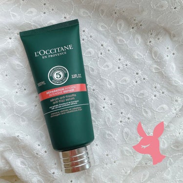 ファイブハーブス リペアリングヘアミルクセラム/L'OCCITANE/ヘアミルクを使ったクチコミ（1枚目）