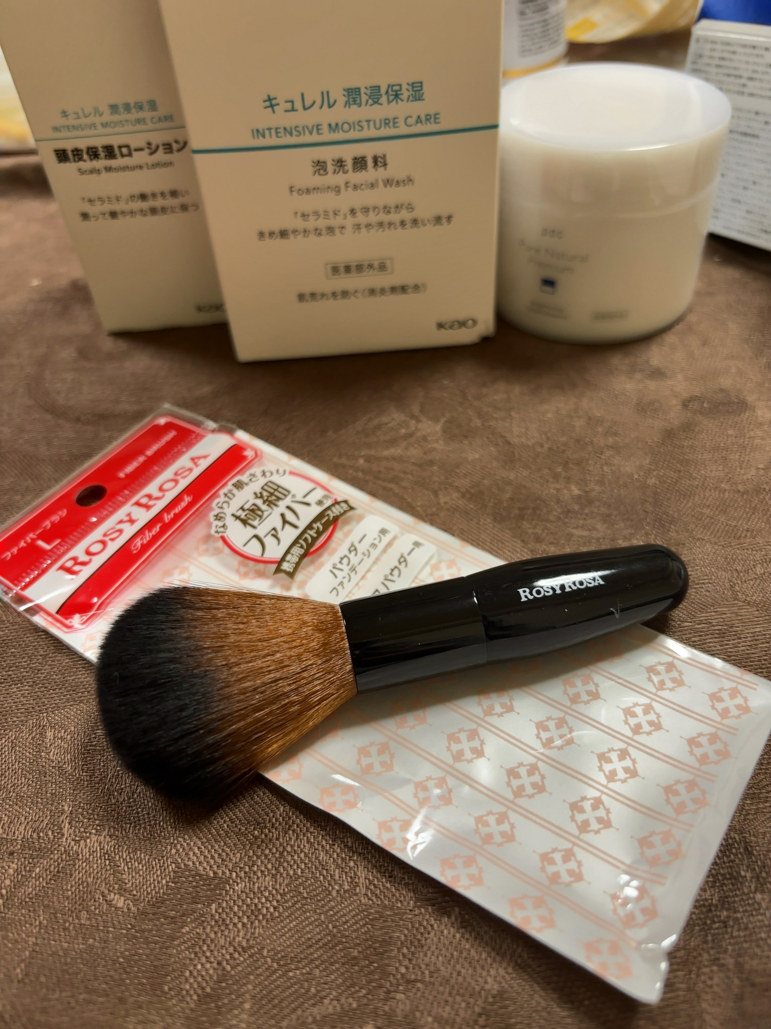 ファイバーブラシL/ロージーローザ/メイクブラシを使ったクチコミ（1枚目）