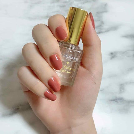 ジェルボリュームトップコート/キャンメイク/ネイルトップコートを使ったクチコミ(2枚目)