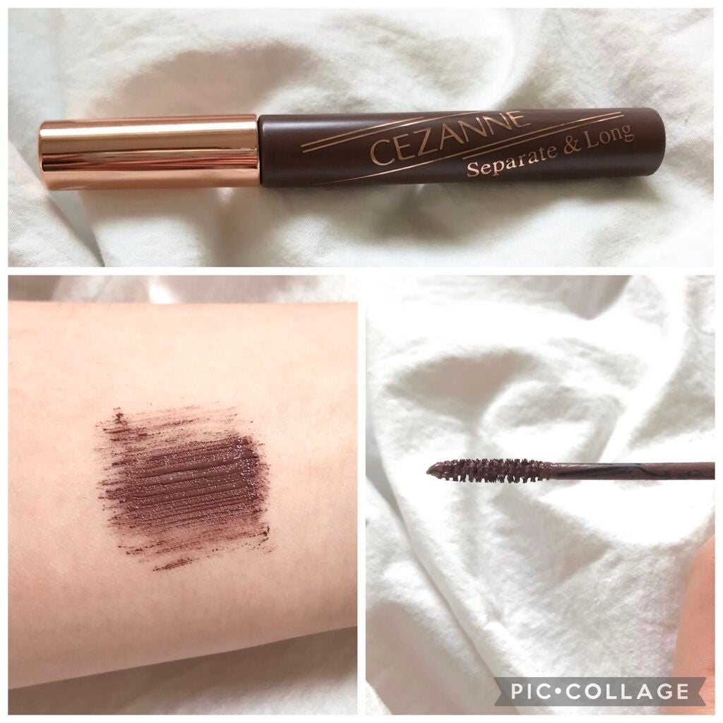 セパレートロングマスカラ/CEZANNE/マスカラを使ったクチコミ(2枚目)