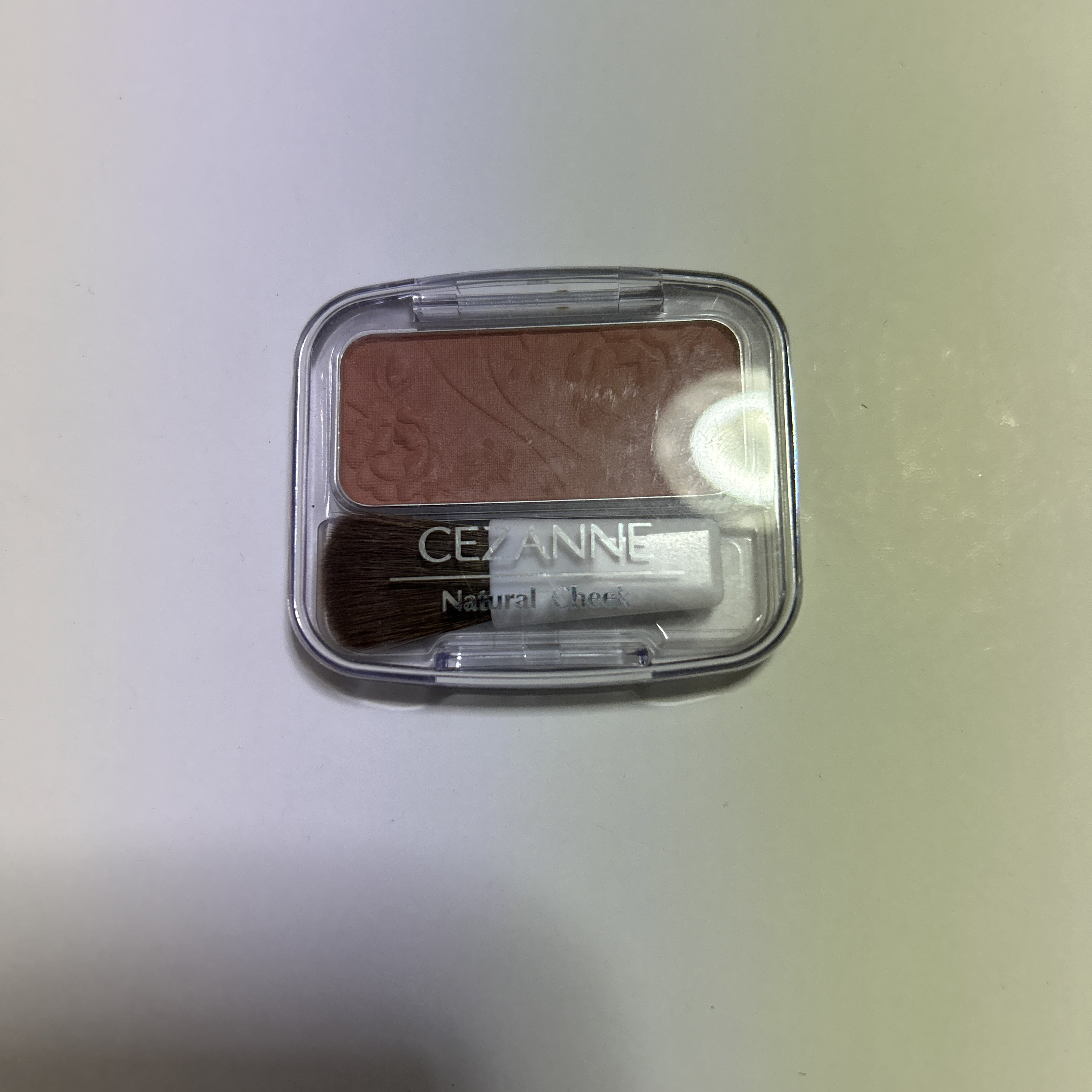 ナチュラル チークN/CEZANNE/パウダーチークを使ったクチコミ（1枚目）