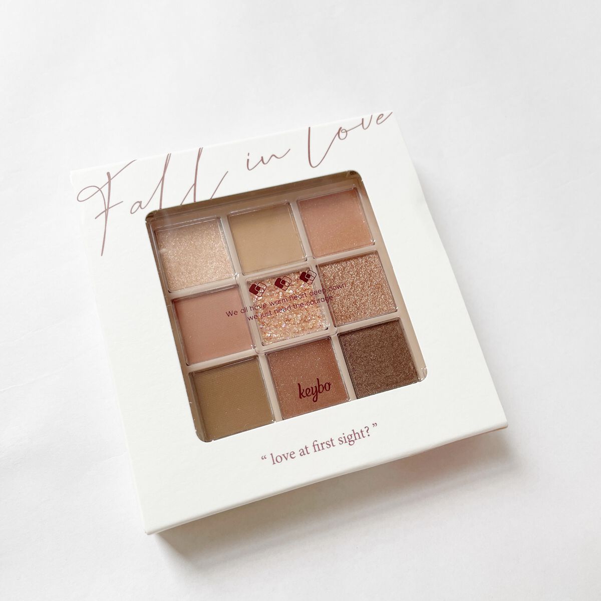 KEYBO FALL IN LOVE SHADOW PALETTE/keybo/アイシャドウパレットを使ったクチコミ(2枚目)