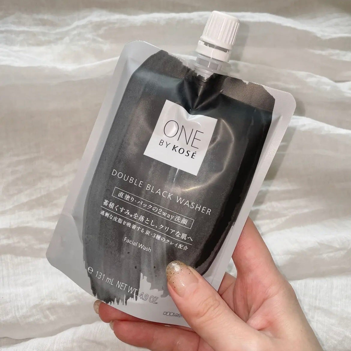 ダブル ブラック ウォッシャー/ONE BY KOSE/その他洗顔料を使ったクチコミ(1枚目)