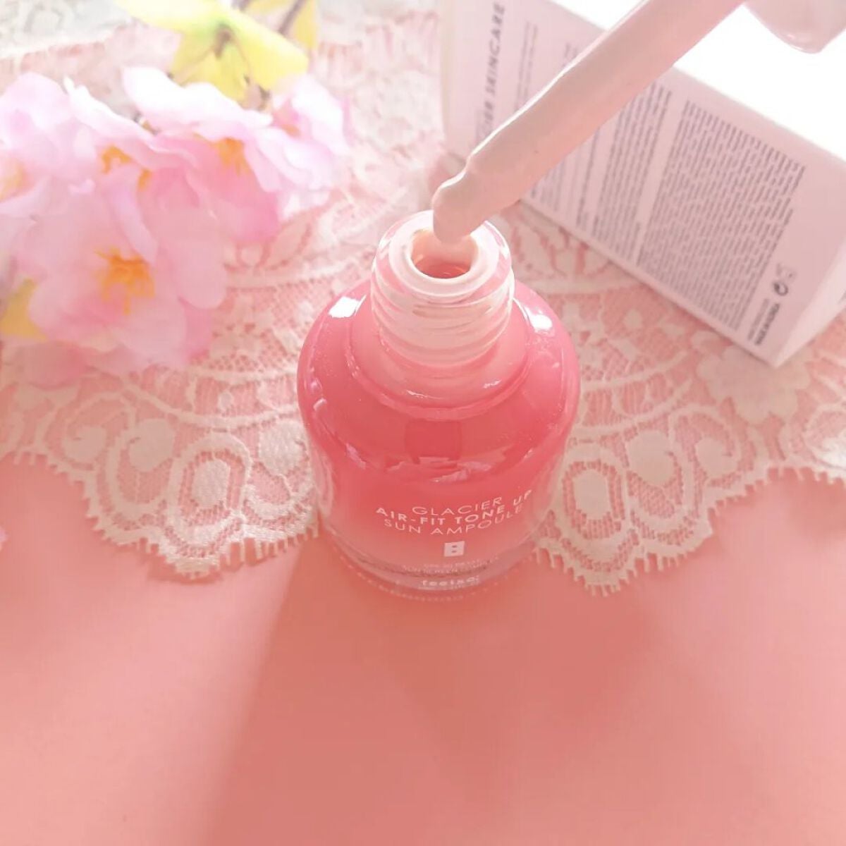 ピルソ グラシアエアフィットトーンアップサンアンプル SPF50 PA+++/feelxo/化粧下地を使ったクチコミ(2枚目)