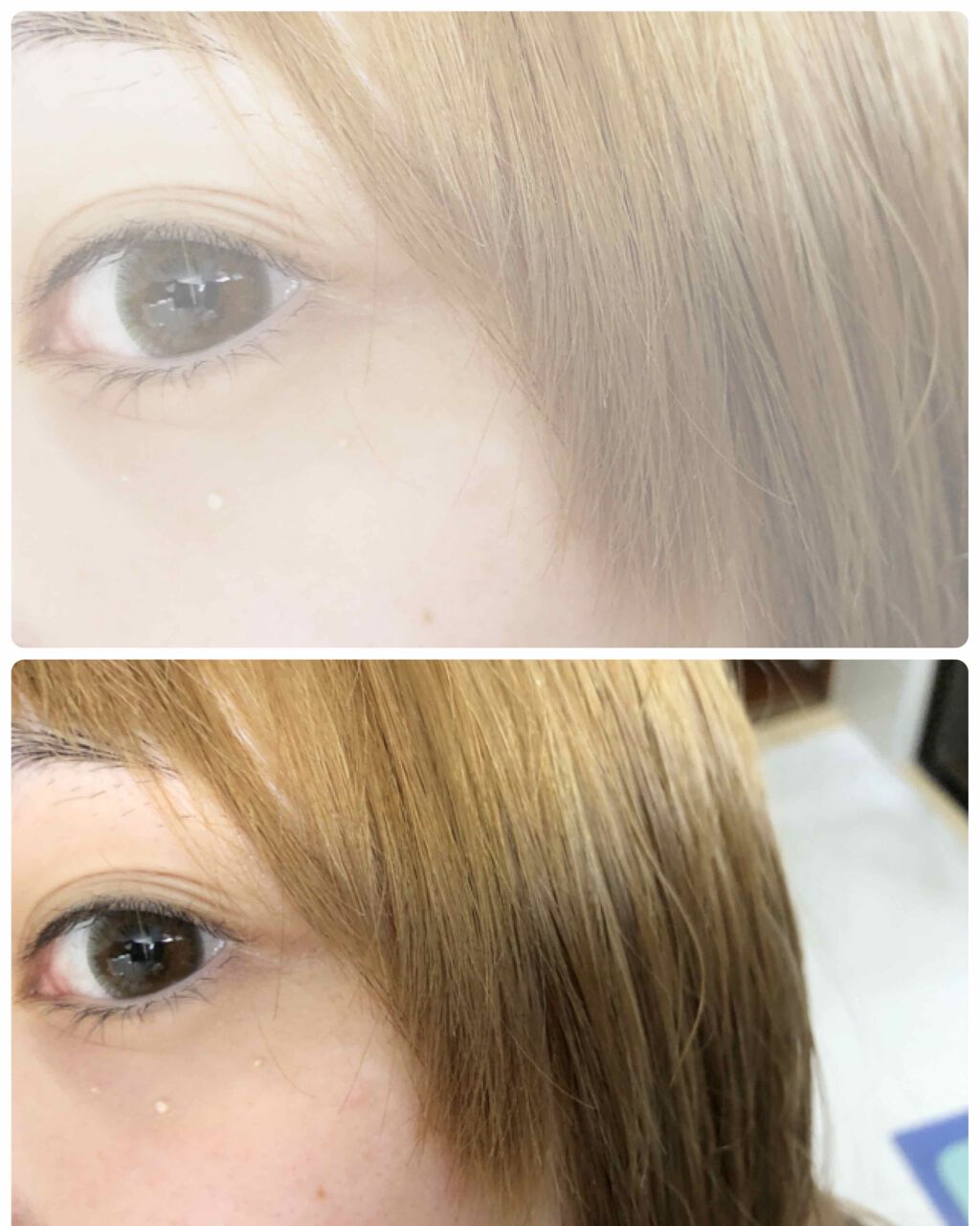 LA FILLE (ラ・フィーユ)/LA FILLE/カラーコンタクトレンズを使ったクチコミ(2枚目)