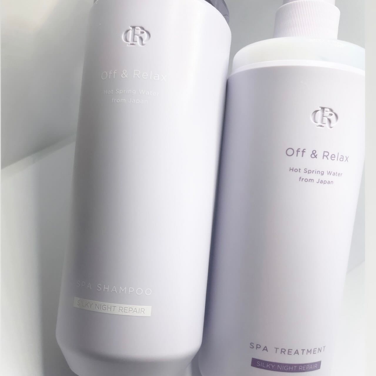 ＯＲ スパ・シャンプー／ヘアトリートメント シルキーナイトリペア/Off&Relax/市販シャンプーを使ったクチコミ（2枚目）