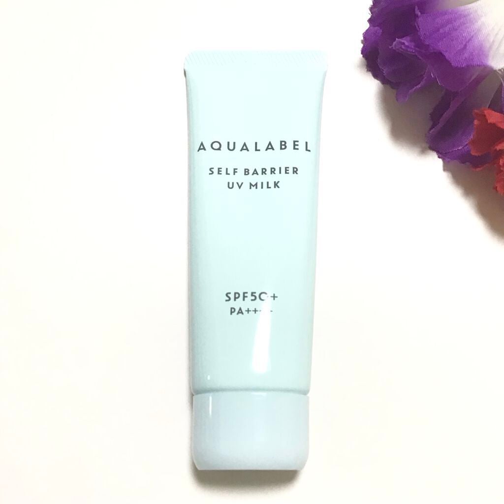 セルフバリア UV ミルク/アクアレーベル/乳液を使ったクチコミ(2枚目)