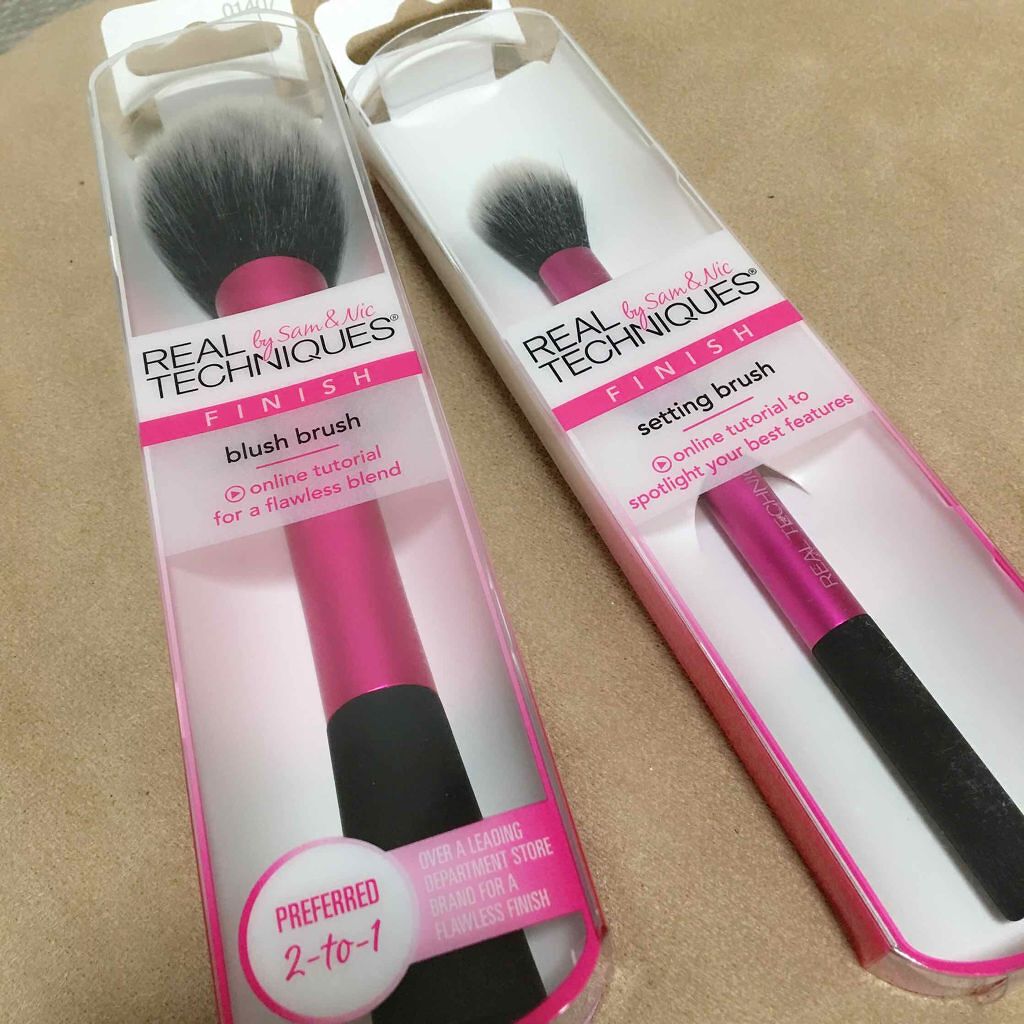 Makeup Setting Brush/Real Techniques/メイクブラシを使ったクチコミ(1枚目)