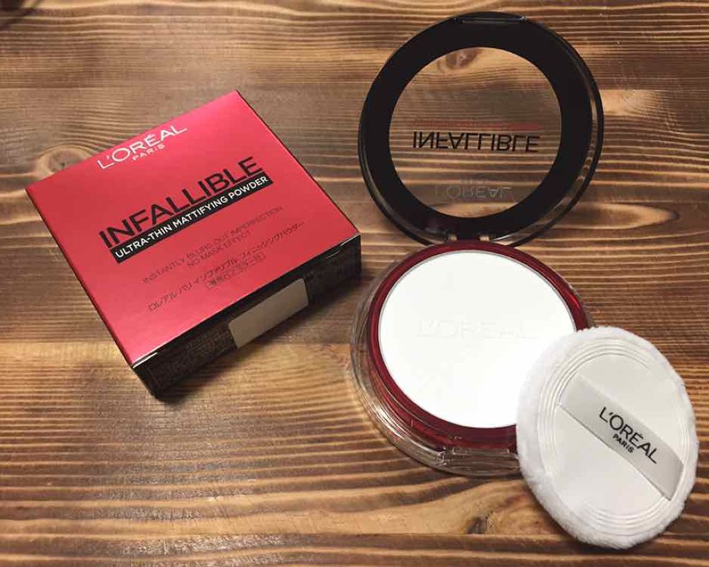 インファリブルフィニッシングパウダー/ロレアル パリ/プレストパウダーを使ったクチコミ(2枚目)