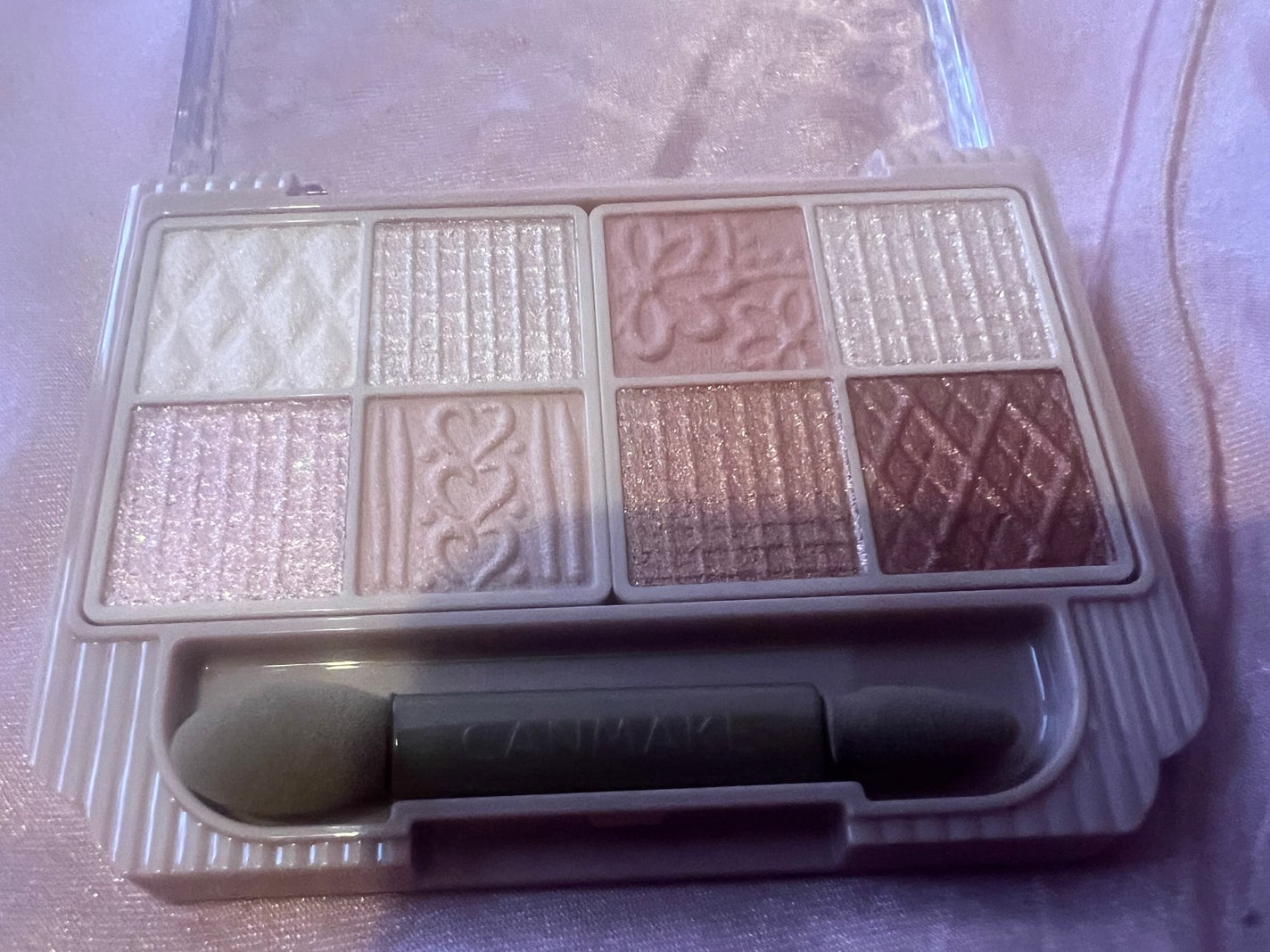 プティパレットアイズ/キャンメイク/パウダーアイシャドウを使ったクチコミ(4枚目)