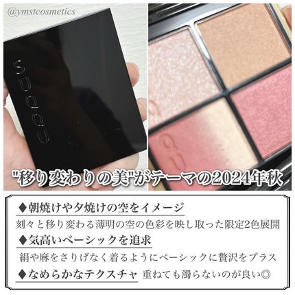 シグニチャー カラー アイズ/SUQQU/アイシャドウパレットを使ったクチコミ(3枚目)