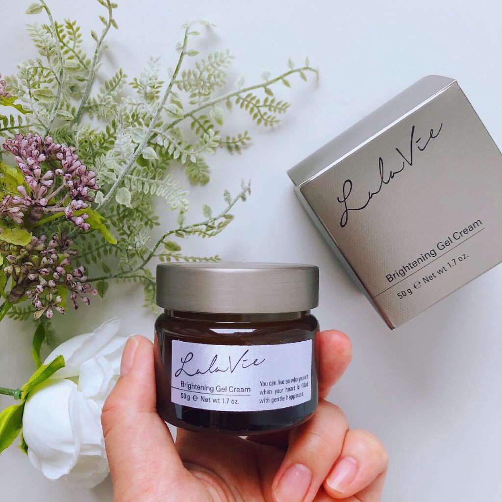 ブライトニング ジェル クリーム/Lala Vie/フェイスクリームを使ったクチコミ（1枚目）