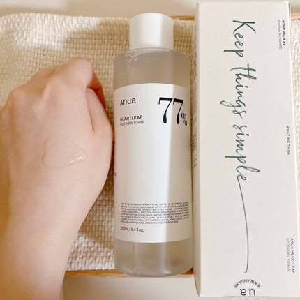 ドクダミ 77 スージングトナー/Anua/化粧水を使ったクチコミ(1枚目)