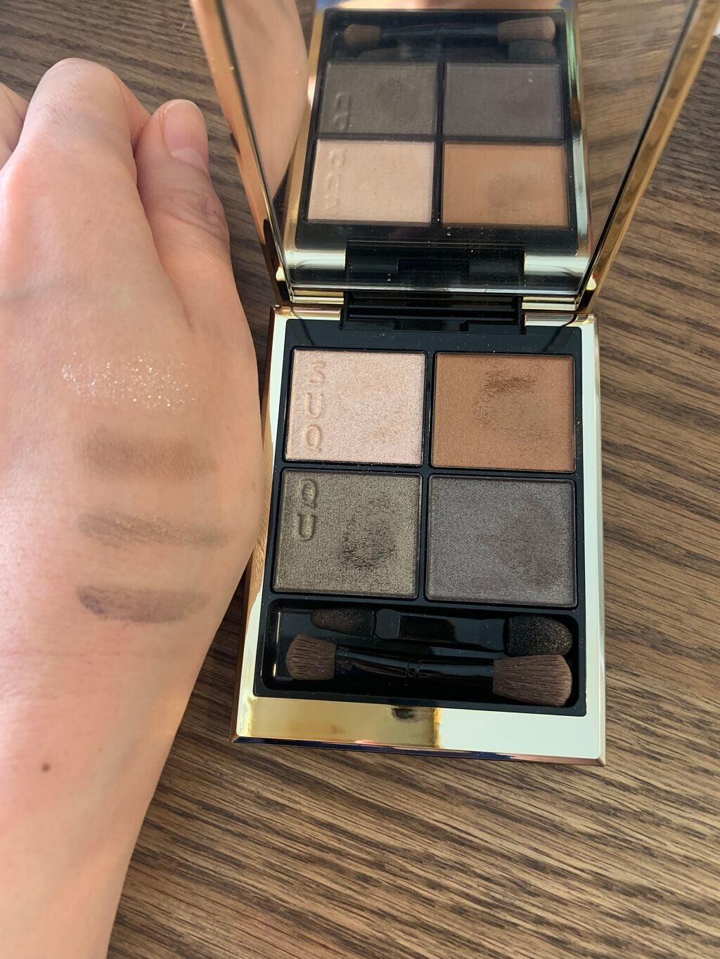 シグニチャー カラー アイズ/SUQQU/アイシャドウパレットを使ったクチコミ(2枚目)