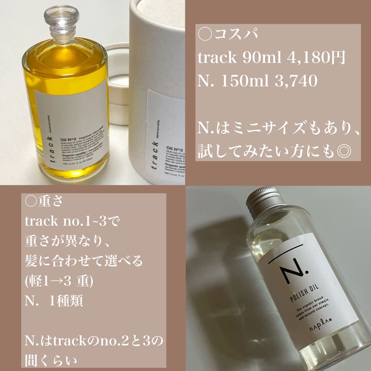 N. ポリッシュオイル/N./ヘアオイルを使ったクチコミ(3枚目)